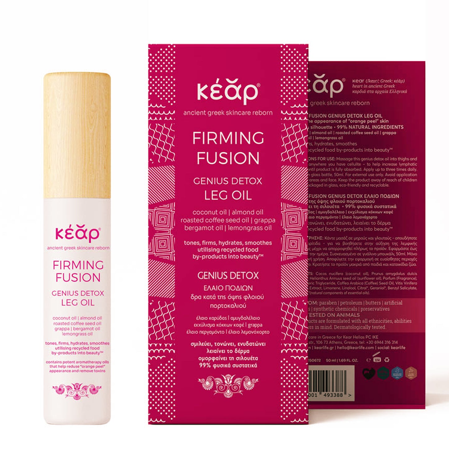 Bye Bye Bumpy Skin Sculpt & Smooth Legs with Kear Fusion