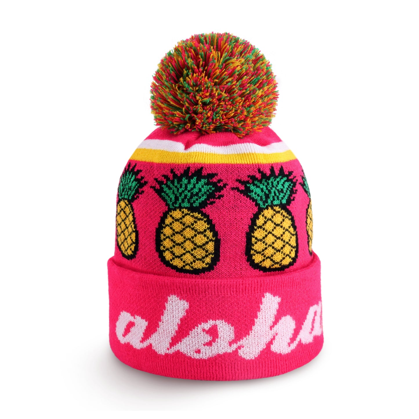 Aloha Pom Beanie for Ultimate Comfort and UV Protection