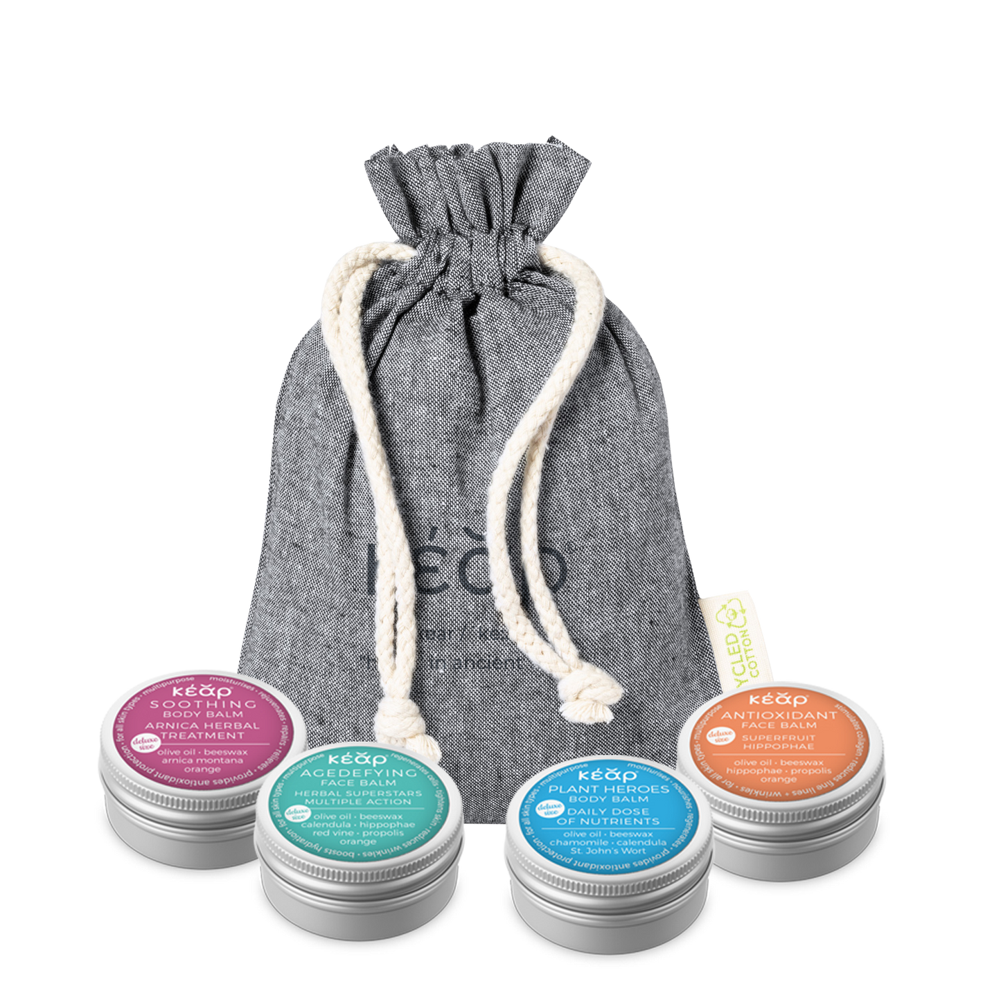 Kear Mini Balm Collection: Travel-Sized Skincare Bliss Set