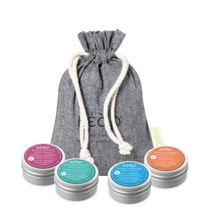 Kear Mini Balm Collection: Travel-Sized Skincare Bliss Set