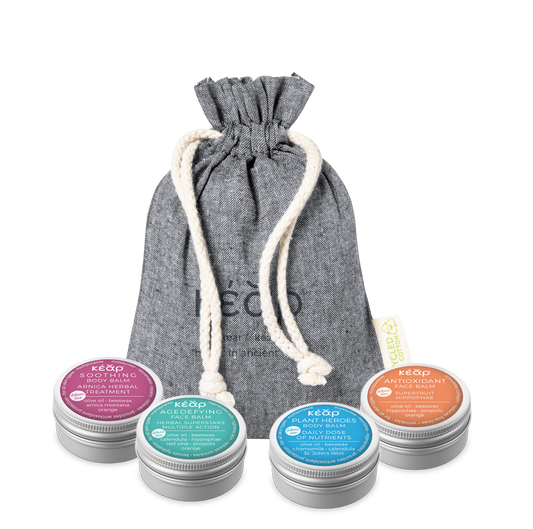 Kear Mini Balm Collection: Travel-Sized Skincare Bliss Set