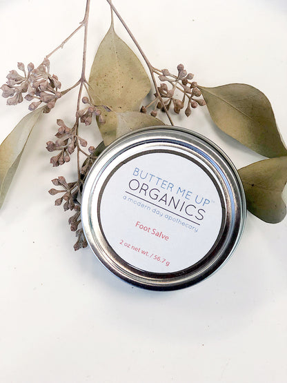 Nourishing Foot Salve for Cracked Heels and Dry Skin