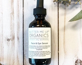 Organic Facial Serum Anti Aging Wrinkles Under Eye Care