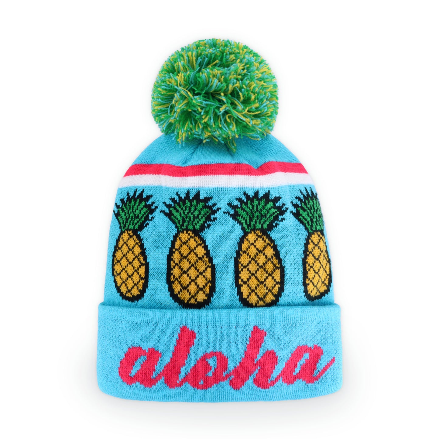 Aloha Pom Beanie for Ultimate Comfort and UV Protection