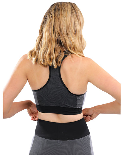 Arleta Seamless Sports Bra - Black for Ultimate Comfort