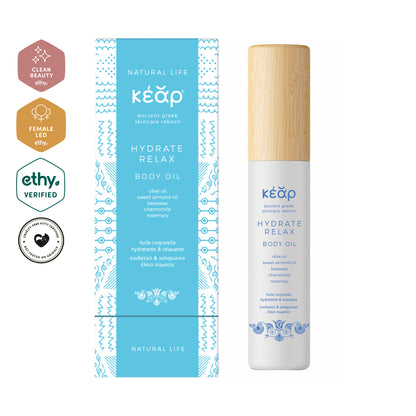 Hydrate & Chill: Kear Relax Body Oil for Deep Hydration