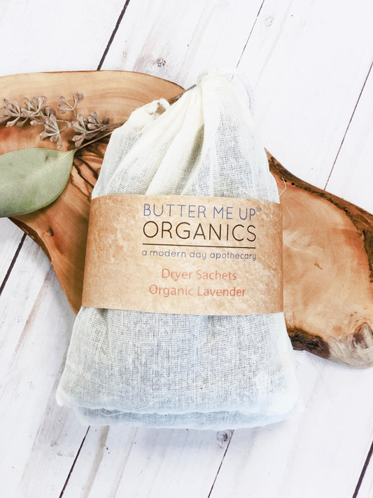 Dryer Sachets - Organic Lavender for Fresh, Eco-Friendly Laundry