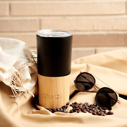 Inca Trail Bamboo and Stainless Steel Coffee Tumbler 470 ml