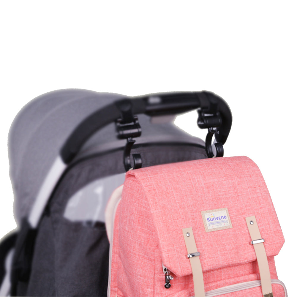 Canvas Diaper Bag Travel Backpack - Stylemz