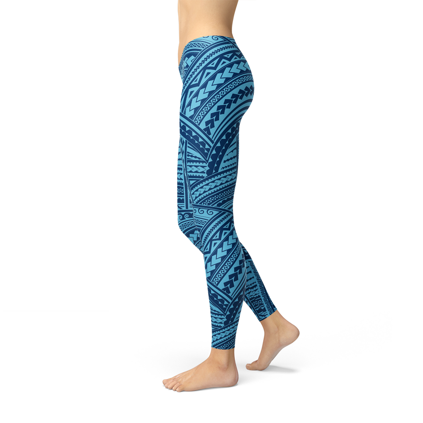 Blue Maori Leggings for Women - Stylish and Comfortable