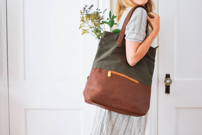 Greenpoint Backpack Purse - Slate/Maple Eco-Friendly Design