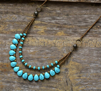 Turquoise Choker Necklace