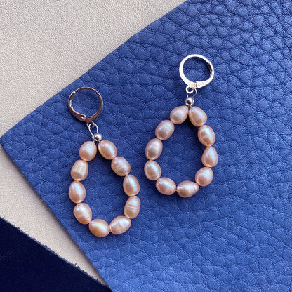 Elegant Freshwater Pearl Drop Earrings - Various Styles