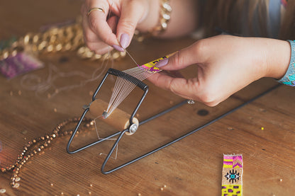 Rainbow Heart Bracelets with Gold or Silver Chain