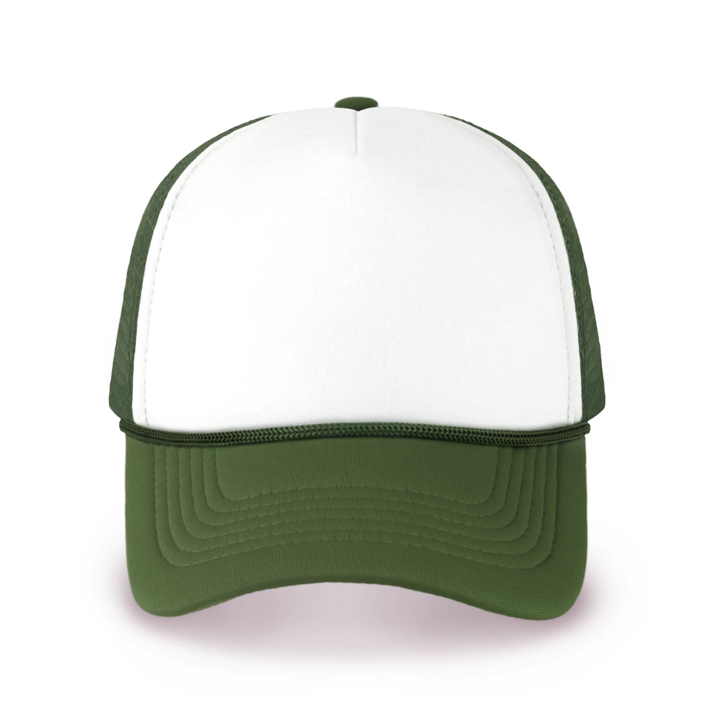 Two-Tone Foam Cap with Rope for Ultimate Comfort