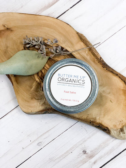 Nourishing Foot Salve for Cracked Heels and Dry Skin