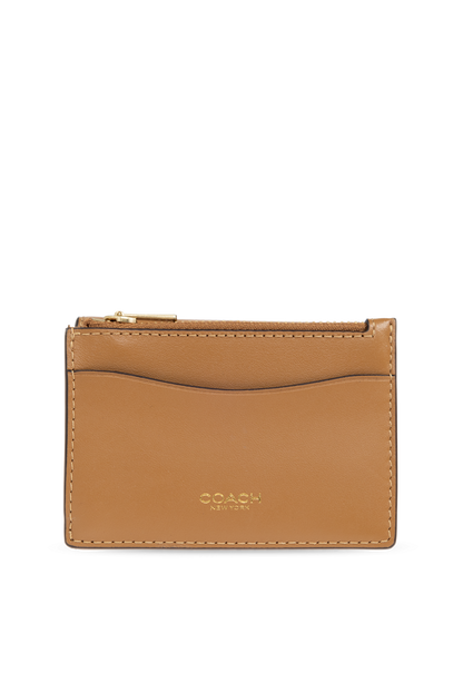 4372483 COACH Elegant Design Metal Logo Women's Wallet