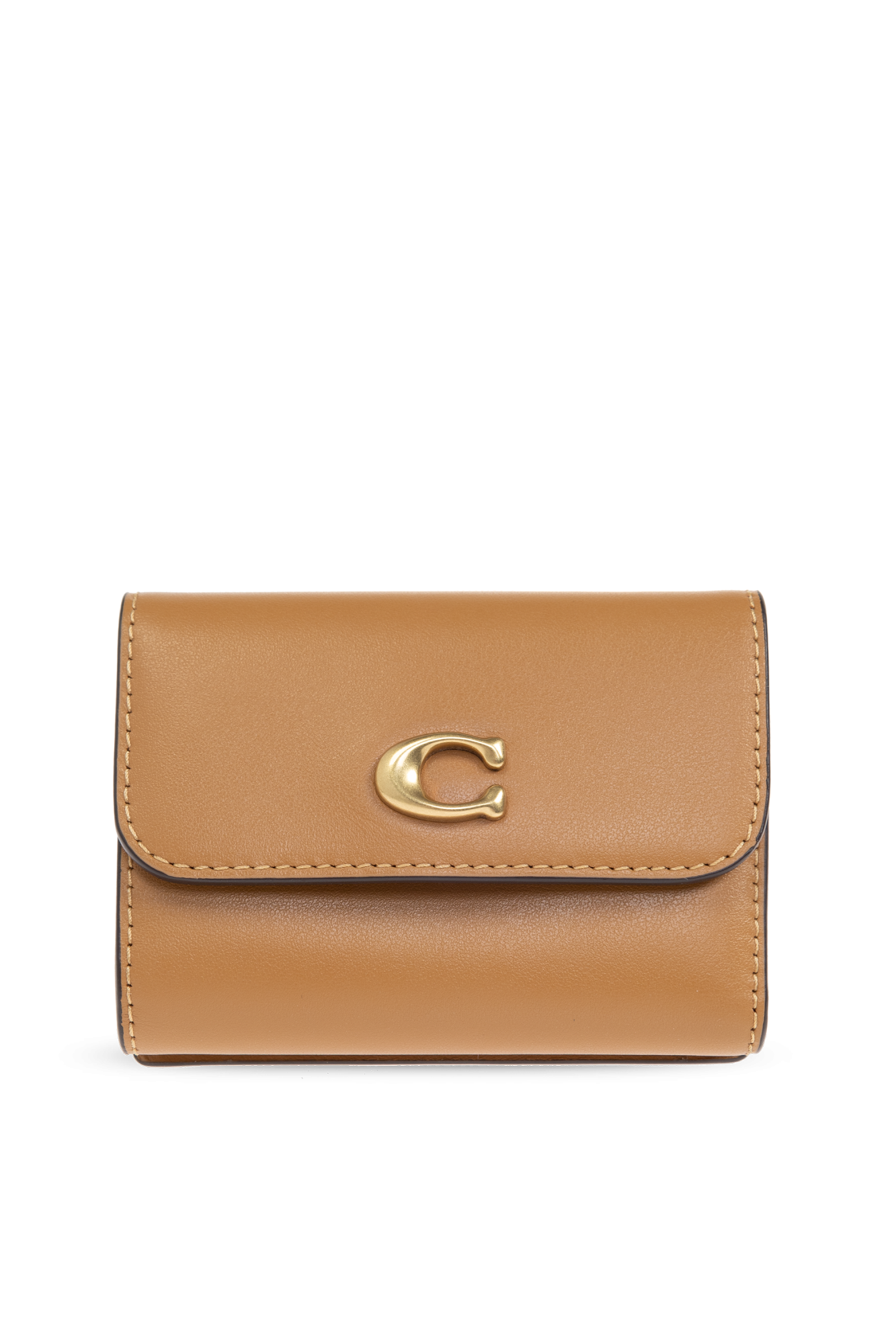 4372483 COACH Elegant Design Metal Logo Women's Wallet