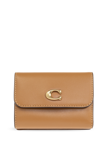 4372483 COACH Elegant Design Metal Logo Women's Wallet