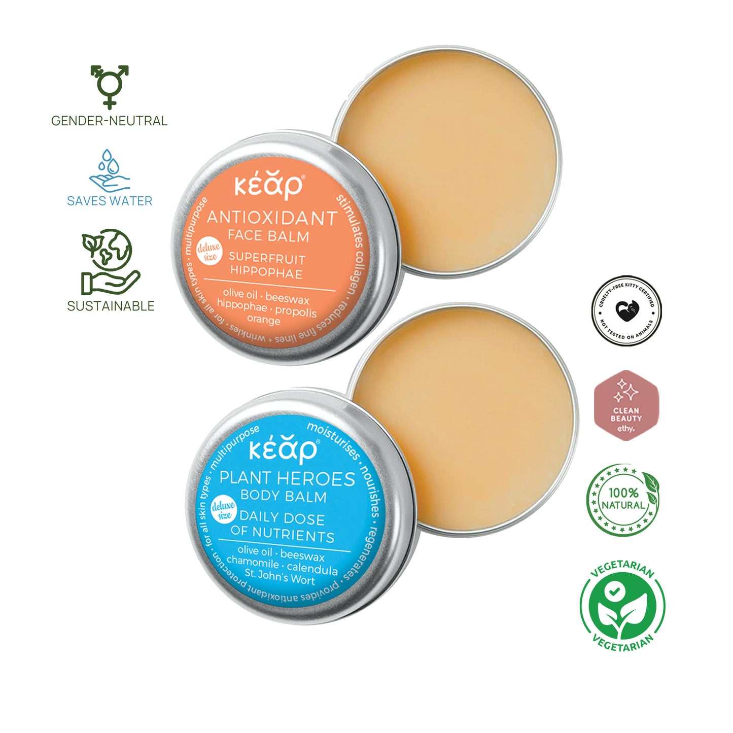 Kear Mini Balm Collection: Travel-Sized Skincare Bliss Set