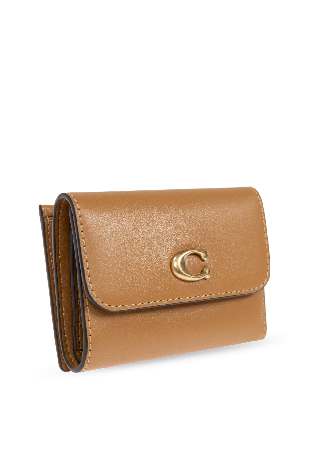 4372483 COACH Elegant Design Metal Logo Women's Wallet