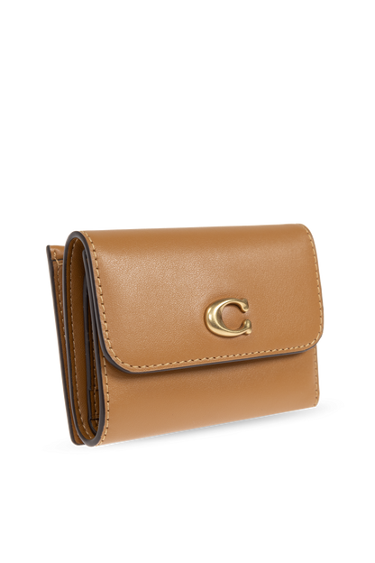 4372483 COACH Elegant Design Metal Logo Women's Wallet