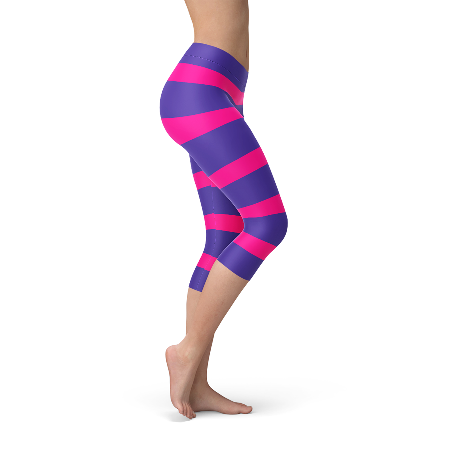 Cheshire Cat Capri Leggings - Stylemz