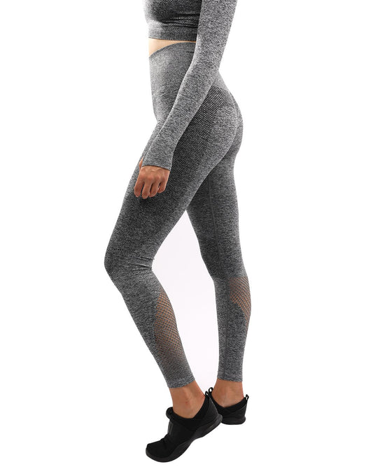 Cadrina Seamless Leggings - Grey for Ultimate Comfort