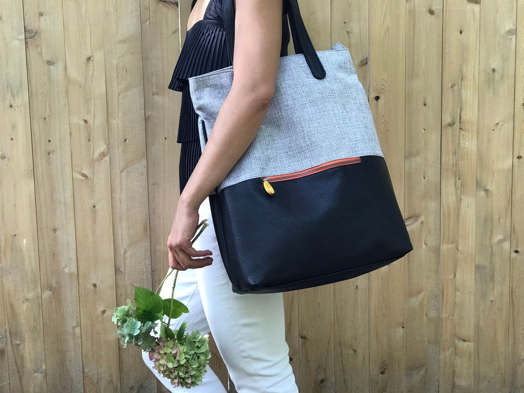 Greenpoint Vegan Backpack Tote for Stylish Travel and Work