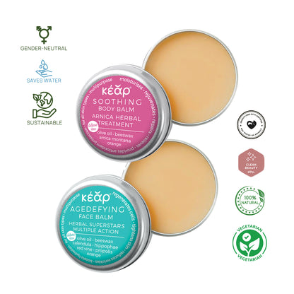 Kear Mini Balm Collection: Travel-Sized Skincare Bliss Set