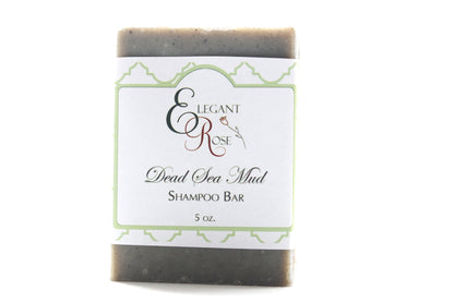 Dead Sea Mud Shampoo Bar with Essential Oils for Detoxing