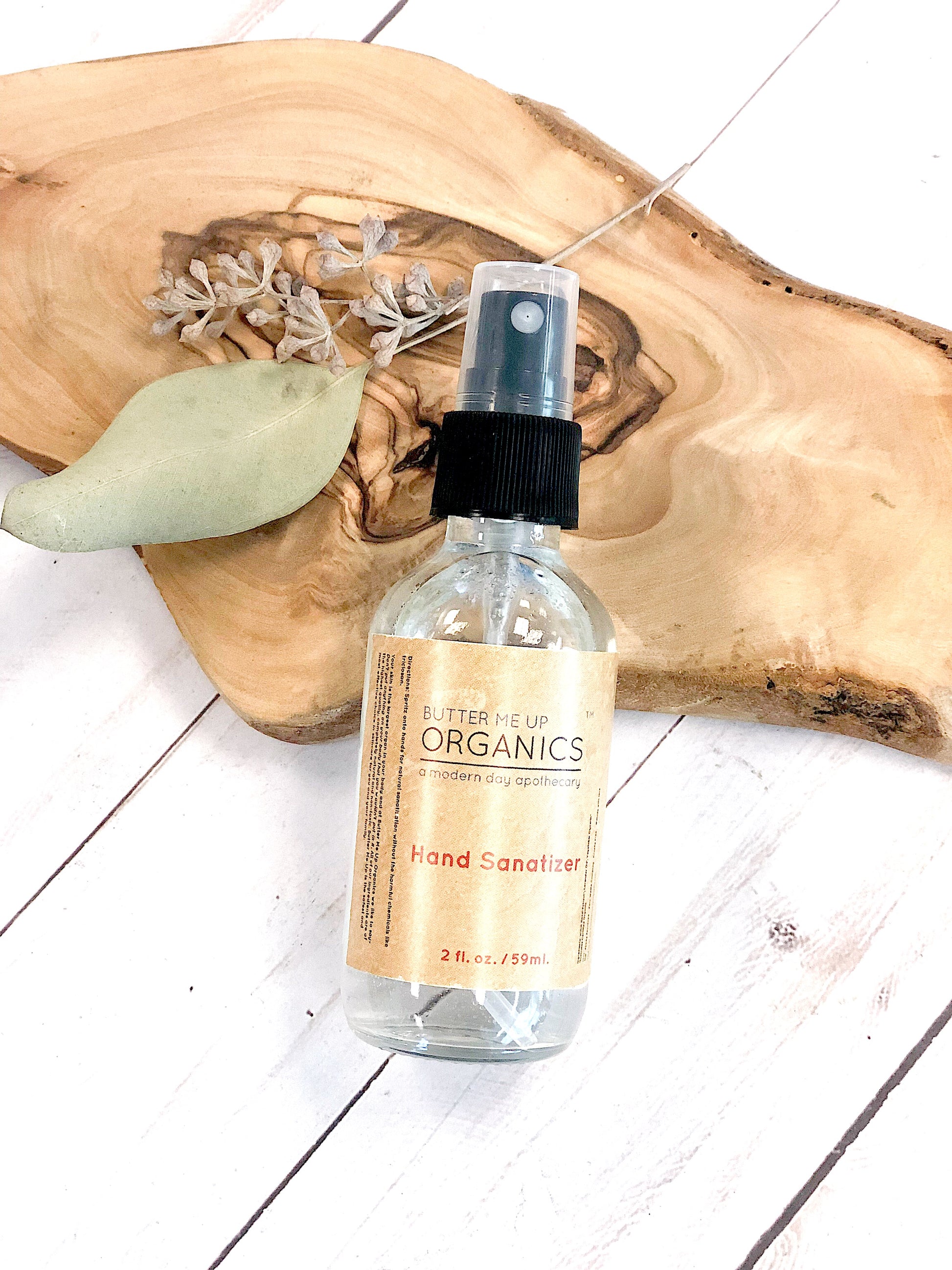 Organic Hand Sanitizer Triclosan Free - Stylemz