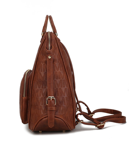 MKF Collection Torra Milan Signature Trendy Backpack By Mia K