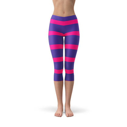 Cheshire Cat Capri Leggings - Stylemz