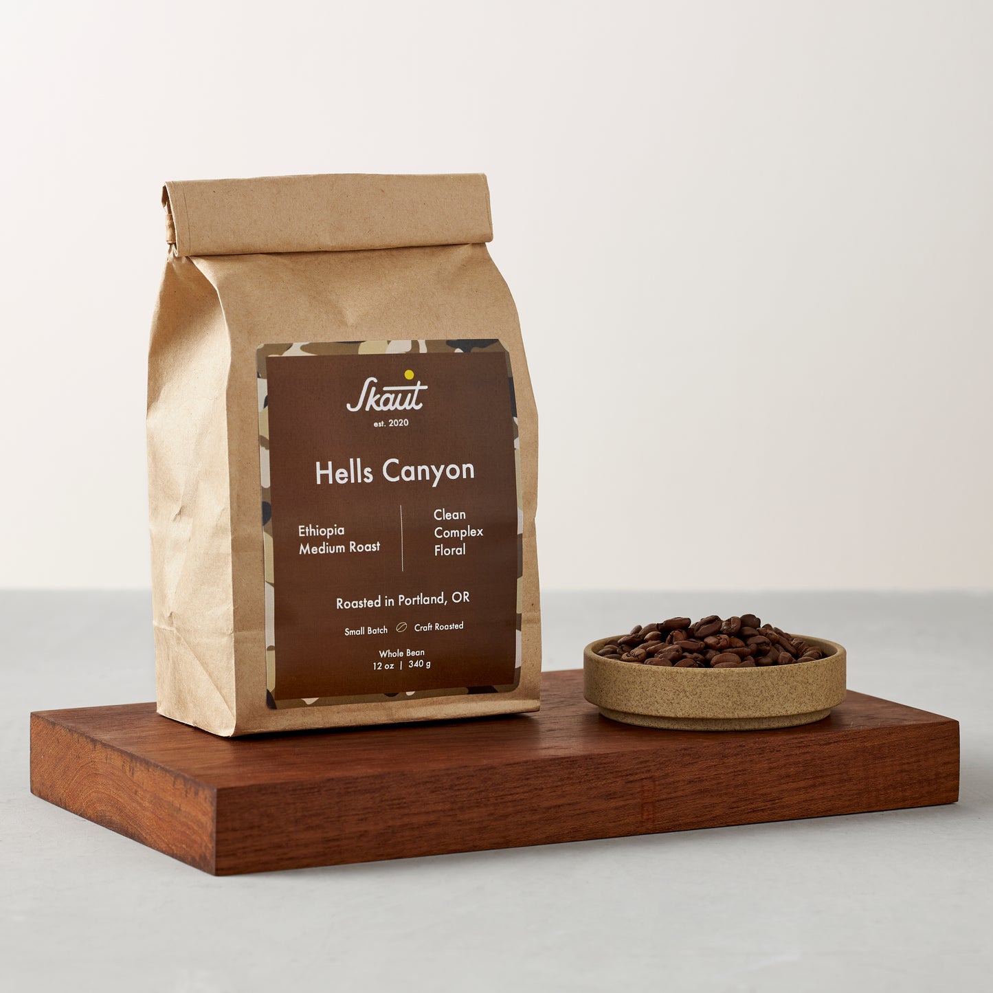 Hells Canyon Ethiopia Medium Roast Coffee - 100% Arabica