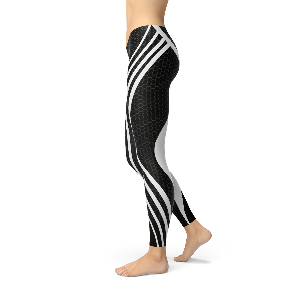 Womens Black Venom Leggings - Stylemz