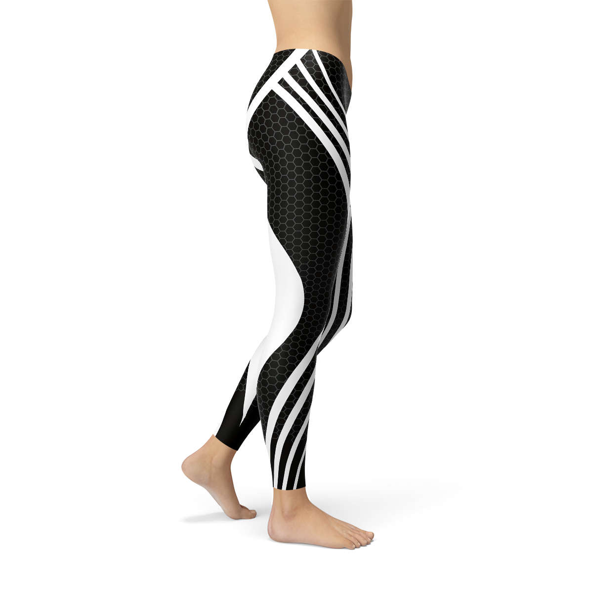 Womens Black Venom Leggings - Stylemz