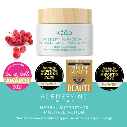 Kear AgeDefying Face Balm: Unlock Your Youthful Glow Naturally