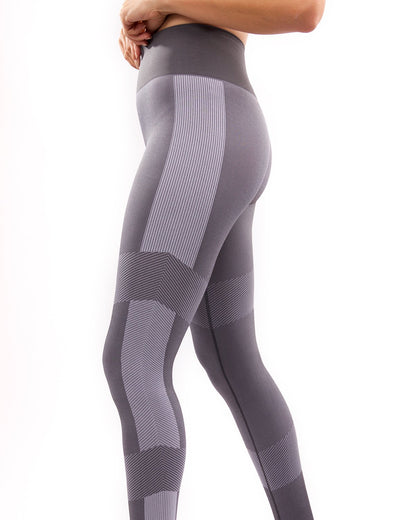 Arleta Seamless Leggings - Grey | High Waisted Comfort