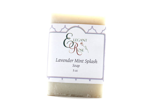 Lavender Mint Splash Soap for Relaxation and Calm