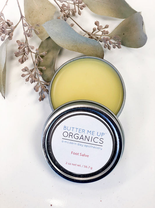 Nourishing Foot Salve for Cracked Heels and Dry Skin