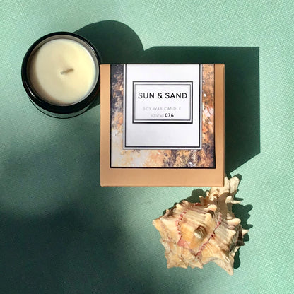 Sun + Sand Soy Wax Candle - Stylemz