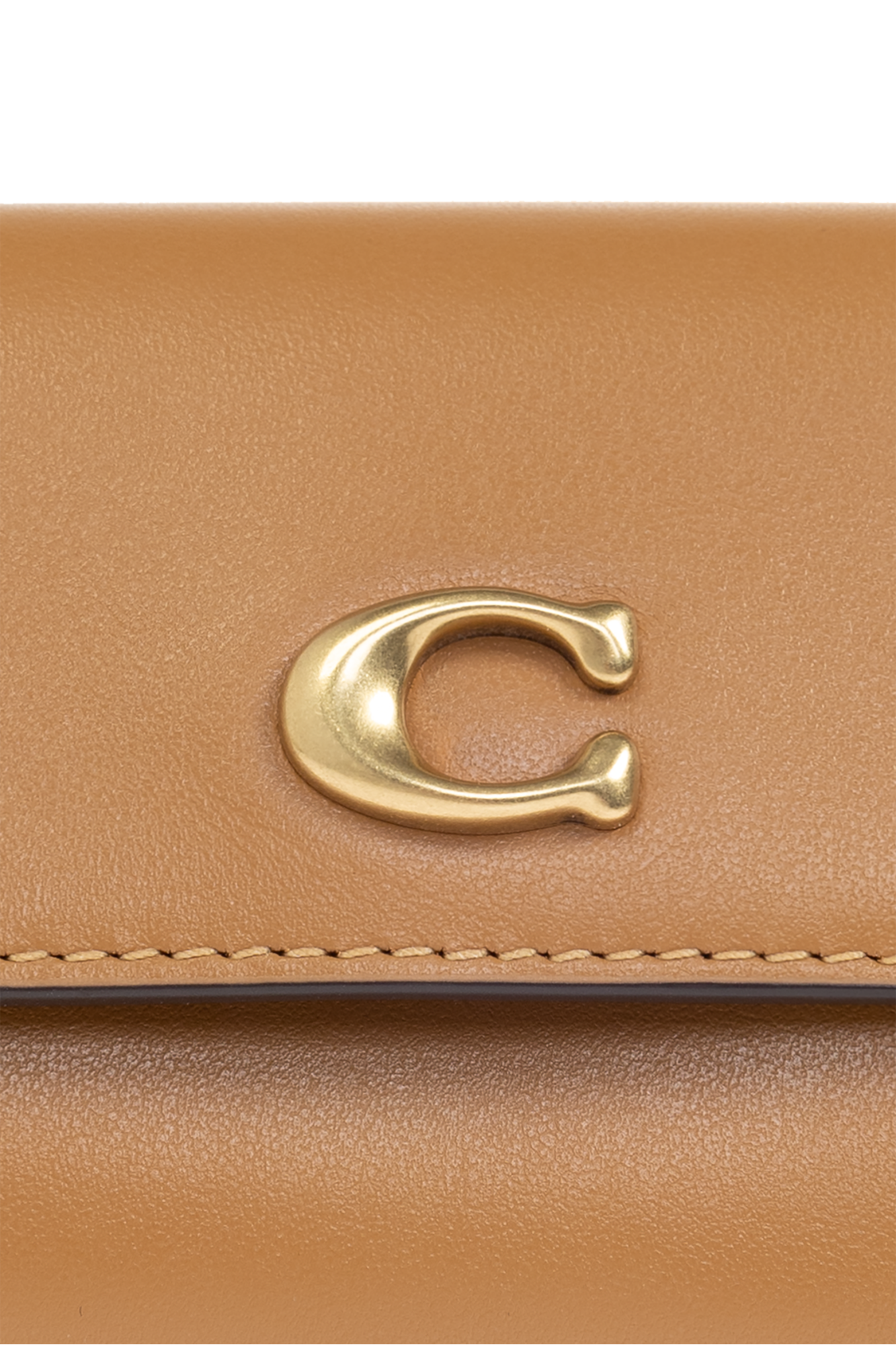 4372483 COACH Elegant Design Metal Logo Women's Wallet