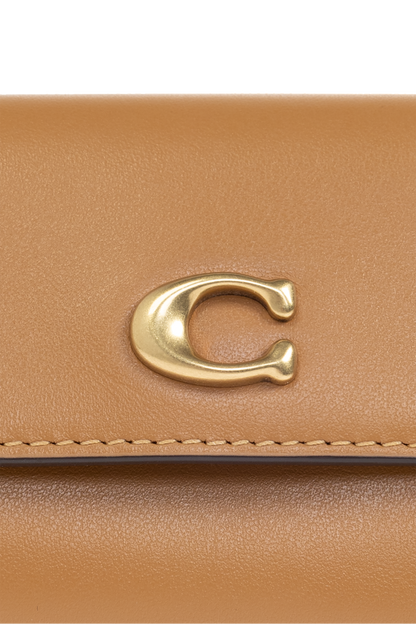 4372483 COACH Elegant Design Metal Logo Women's Wallet