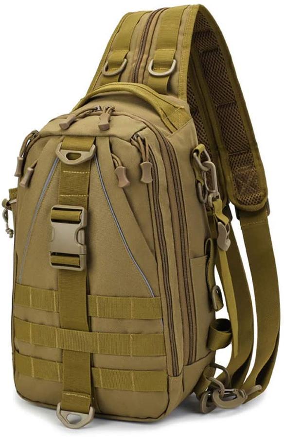 LUXHMOX Fishing Gear Backpack Waterproof for Tackle Storage