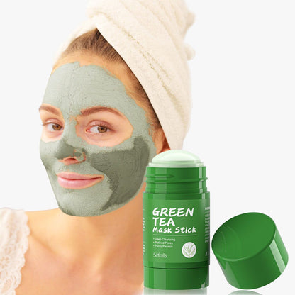 7 Pcs Green Tea Mask Stick for Face, 10 Minutes Blackhead Remover