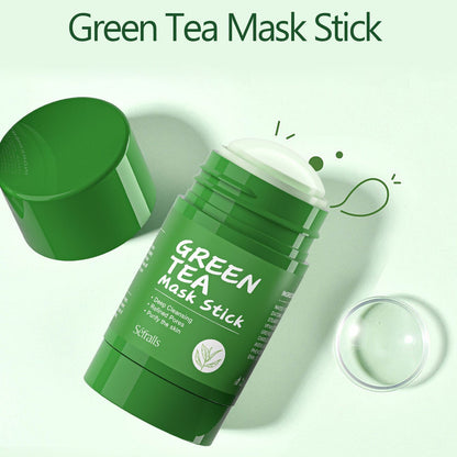 7 Pcs Green Tea Mask Stick for Face, 10 Minutes Blackhead Remover