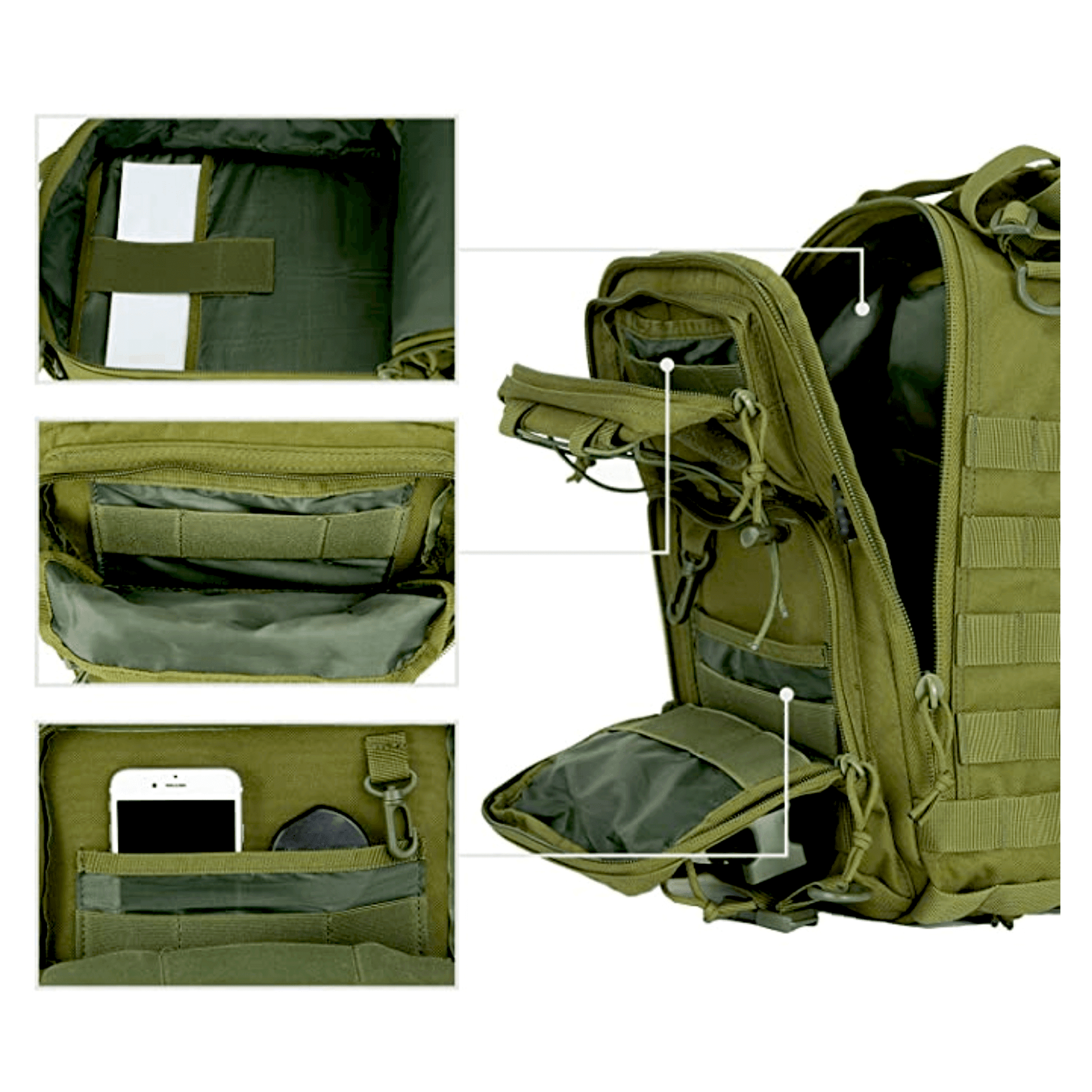 Tactical Medium Sling Range Bag - Stylemz