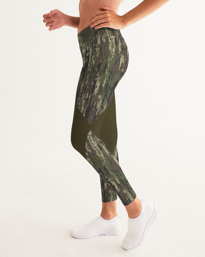 Graphic Camo Women's Yoga Pants for Active Comfort