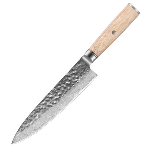 Damascus Steel Hand Kitchen Knife - Premium Quality Blade